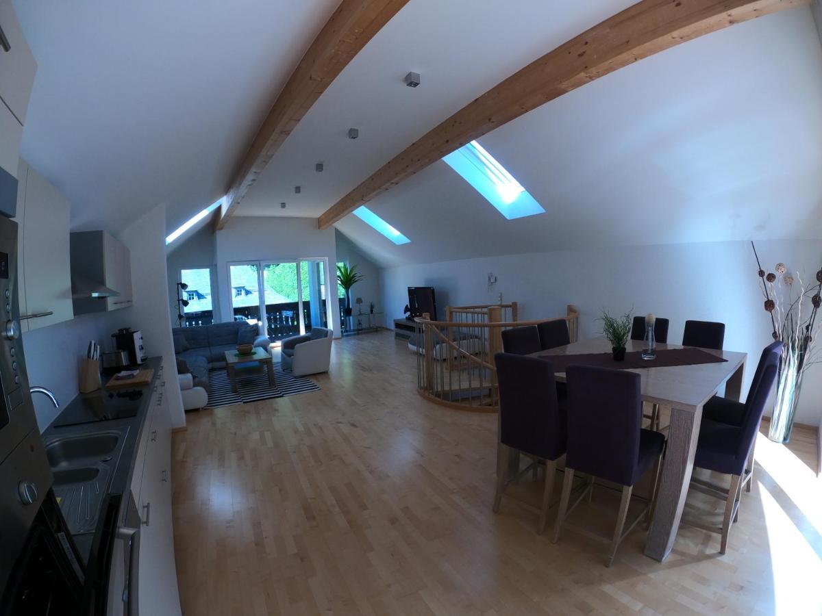 Ferienwohnung Kaffeewerkstatt Saint Wolfgang Esterno foto