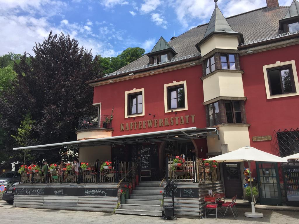 Ferienwohnung Kaffeewerkstatt Saint Wolfgang Esterno foto